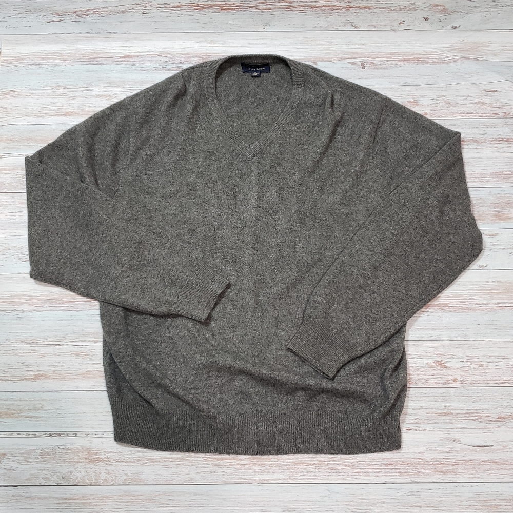 Club Room 100% Fine Cashmere XL